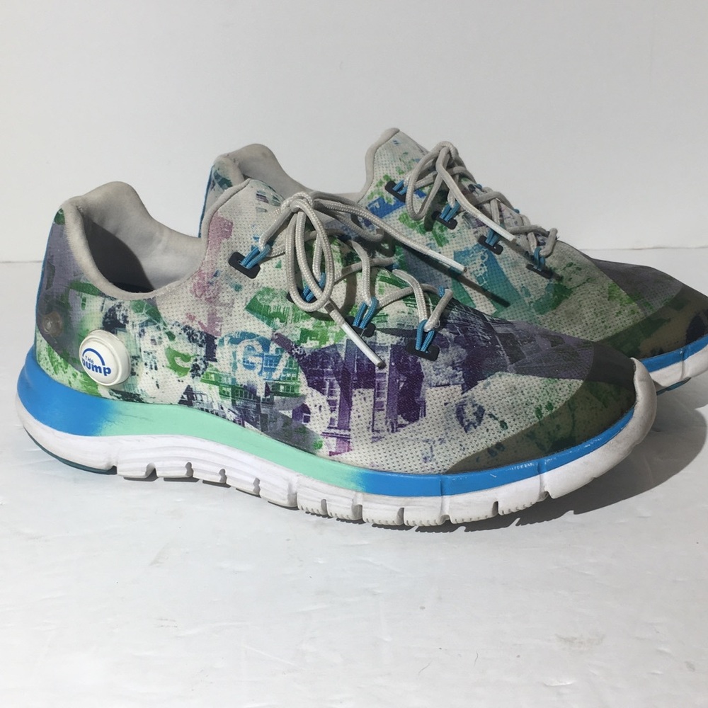 Reebok Womans ZPump Urban‎ Graphic V66704 size 8